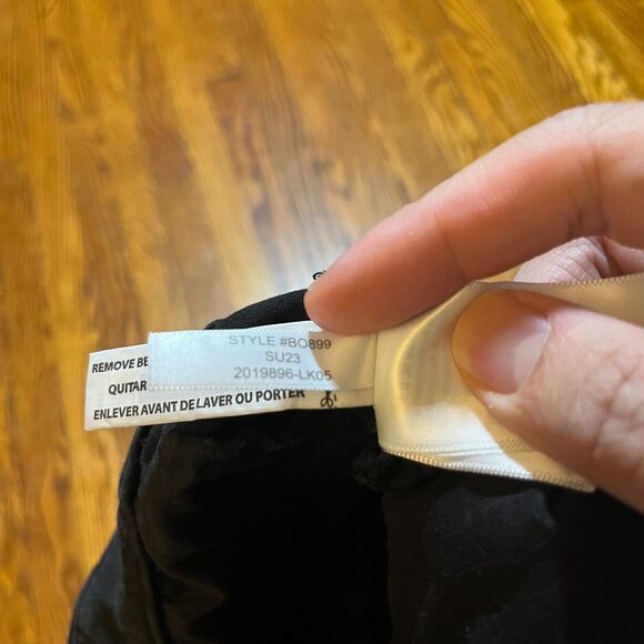 J.Crew Kallie Fit Straight Leg Chino Trousers Black Women's Size 4 Pants - Picture 5 of 10